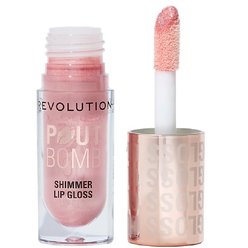 

REVOLUTION MAKEUP MAKEUP REVOLUTION Блеск для губ Pout Bomb Shimmer Lip Gloss, MAKEUP REVOLUTION Блеск для губ Pout Bomb Shimmer Lip Gloss