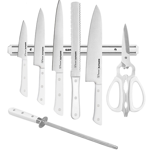 

SAMURA Набор ножей Super Set 8 в 1 "HARAKIRI", Набор ножей Super Set 8 в 1 "HARAKIRI"