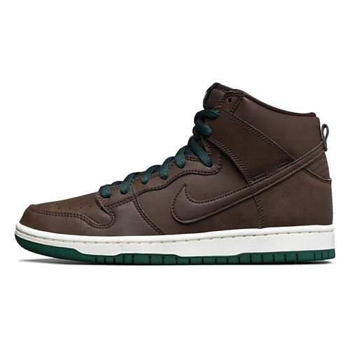 

NIKE Кроссовки Sb Dunk High Baroque Brown Vegan Leather, Кроссовки Sb Dunk High Baroque Brown Vegan Leather