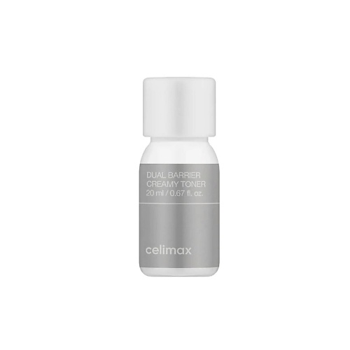 

CELIMAX Барьерный кремовый тонер с комплексом церамидов Dual Barrier Creamy Tone 20, Барьерный кремовый тонер с комплексом церамидов Dual Barrier Creamy Tone