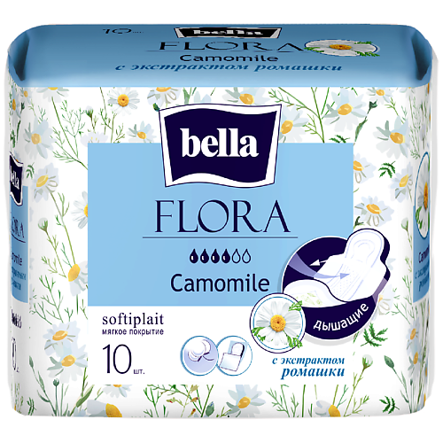 Прокладки FLORA Camomile