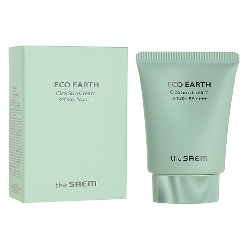 

THE SAEM Крем для лица Eco Earth Cica Sun Cream 50, Крем для лица Eco Earth Cica Sun Cream
