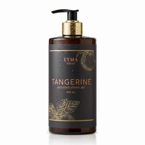 

EYMA Гель для душа женский парфюмированный бессульфатный TANGERIN 460, Гель для душа женский парфюмированный бессульфатный TANGERIN