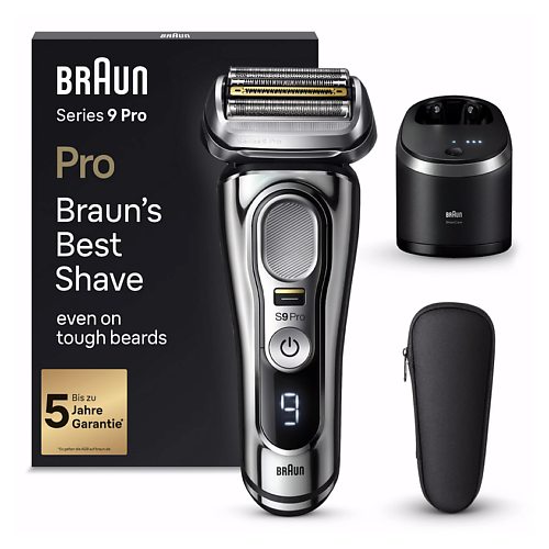 

BRAUN Электробритва 9467cc Series 9 Pro со станцией SmartCare и футляром, Электробритва 9467cc Series 9 Pro со станцией SmartCare и футляром