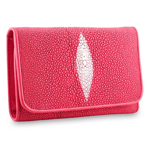 

EXOTIC LEATHER GENUINE PREMIUM ACCESSORIES Необычный женский кошелек из кожи морского ската, Необычный женский кошелек из кожи морского ската