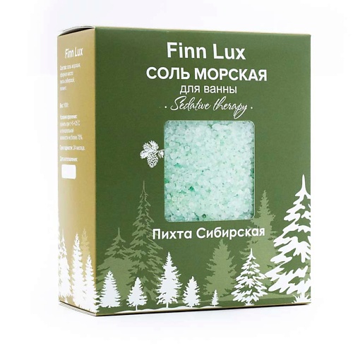 

FINNLUX Соль для ванны морская ароматическая "ПИХТА СИБИРСКАЯ" 1000, Соль для ванны морская ароматическая "ПИХТА СИБИРСКАЯ"