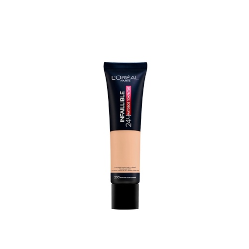 Тональное средство L'ORÉAL PARIS Ультраматирующий стойкий тональный крем 24 часа матовое покрытие Infaillible