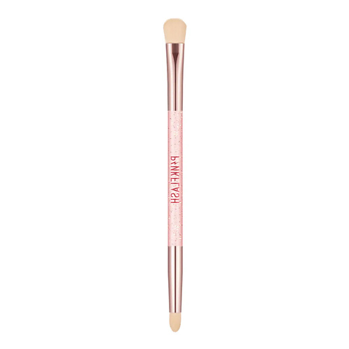 

PINK FLASH Двухсторонняя кисть для нанесения и растушевки теней "Duo Eyeshadow", Двухсторонняя кисть для нанесения и растушевки теней "Duo Eyeshadow"