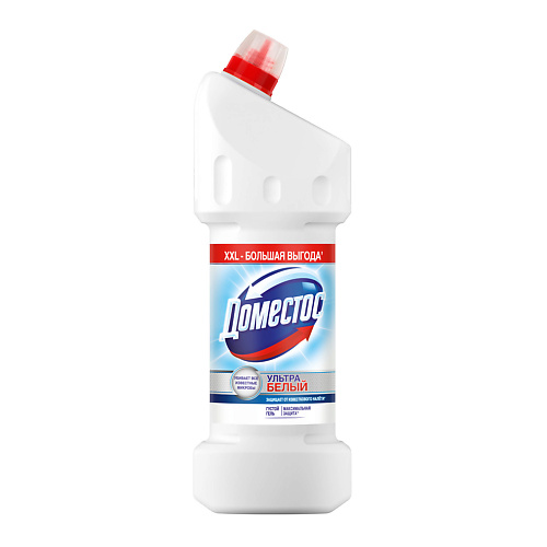 Чистящее средство для туалета DOMESTOS Ультра Белый, чистящее средство для туалета, Антибактериальный эффект