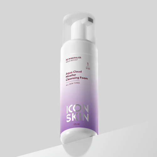 Пенка для умывания ICON SKIN МИЦЕЛЛЯРНАЯ ПЕНКА ДЛЯ УМЫВАНИЯ Aqua Cloud