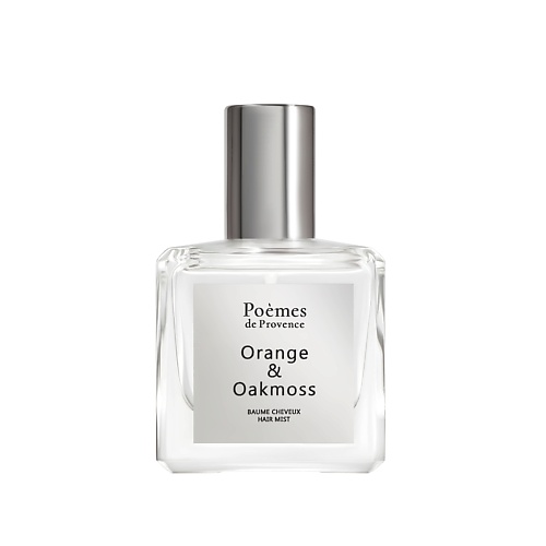 

POÈMES DE PROVENCE Парфюмированный мист для волос "Orange & Oakmoss" 100, Парфюмированный мист для волос "Orange & Oakmoss"