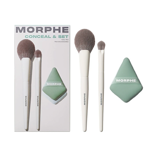 Набор кистей MORPHE Набор кистей и спонжа для макияжа To The Point
