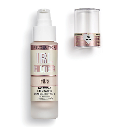 

REVOLUTION MAKEUP Тональная основа IRL FILTER LONGWEAR FOUNDATION, Тональная основа IRL FILTER LONGWEAR FOUNDATION