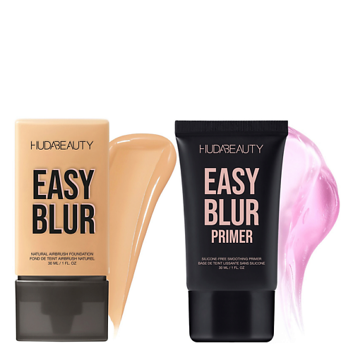 Набор средств для лица HUDA BEAUTY Набор для безупречного тона кожи Easy Blur Foundation & Primer
