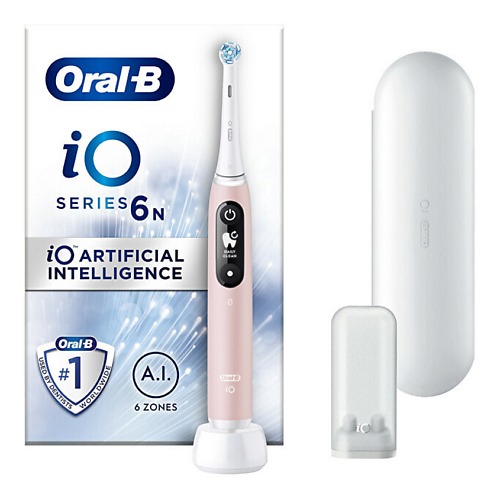 

ORAL-B Электрическая зубная щетка iO Series 6N c дорожным футляром, Электрическая зубная щетка iO Series 6N c дорожным футляром