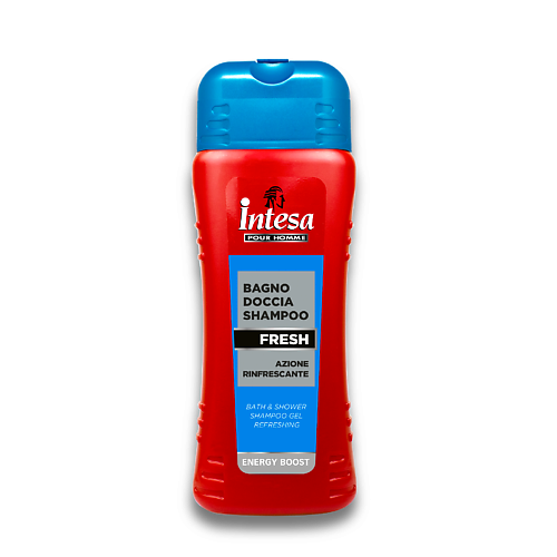 Шампунь для волос INTESA Шампунь-гель для душа FRESH