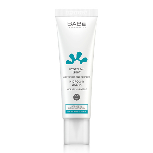 

LABORATORIOS BABE Крем для лица увлажняющий легкий 24ч SPF20 50, Крем для лица увлажняющий легкий 24ч SPF20