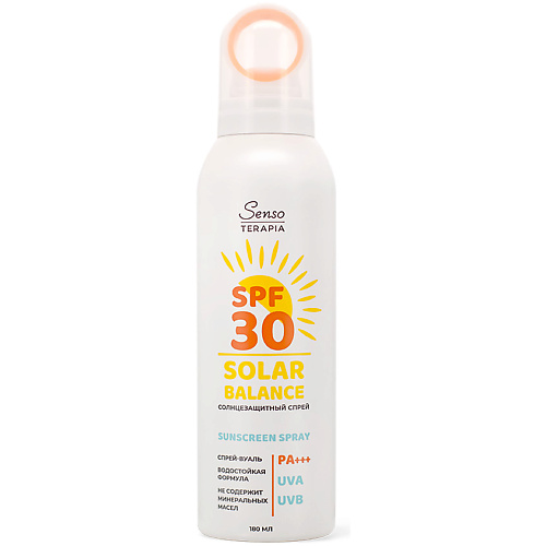 Солнцезащитный спрей для тела SENSOTERAPIA Солнцезащитный спрей для тела Solar Balance SPF30 PA+++