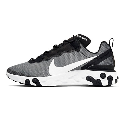 

NIKE Кроссовки React Element 55 Se Black White, Кроссовки React Element 55 Se Black White