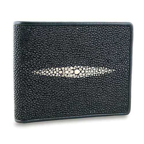 Кошелек EXOTIC LEATHER GENUINE PREMIUM ACCESSORIES Лаконичный мужской кошелек из кожи морского ската