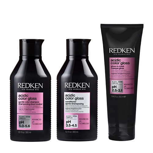 

REDKEN Набор для сияния окрашенных волос Acidic Color Gloss, Набор для сияния окрашенных волос Acidic Color Gloss
