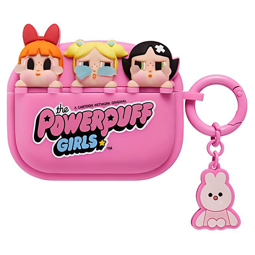 

POP MART Чехол для наушников Apple Airpods Pro CRYBABY x The Powerpuff Girls, Чехол для наушников Apple Airpods Pro CRYBABY x The Powerpuff Girls