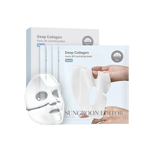 

SUNGBOON EDITOR Увлажняющая гидрогелевая маска Deep Collagen Hyalu-B5 Hydrating Mask 37, Увлажняющая гидрогелевая маска Deep Collagen Hyalu-B5 Hydrating Mask