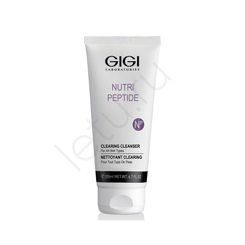 Гель для умывания GIGI Пептидный очищающий гель Nutri Peptide Clearing Cleancer
