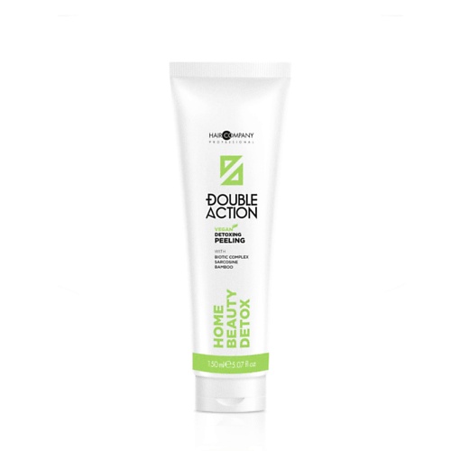 Скраб для кожи головы HAIR COMPANY Отшелушивающий крем-скраб ДЕТОКС для кожи головы DOUBLE ACTION