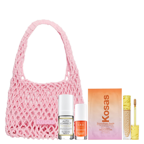 

KOSAS Набор X Sunday Riley Консилер+крем+сыворотка+крем для глаз+сумка, Набор X Sunday Riley Консилер+крем+сыворотка+крем для глаз+сумка