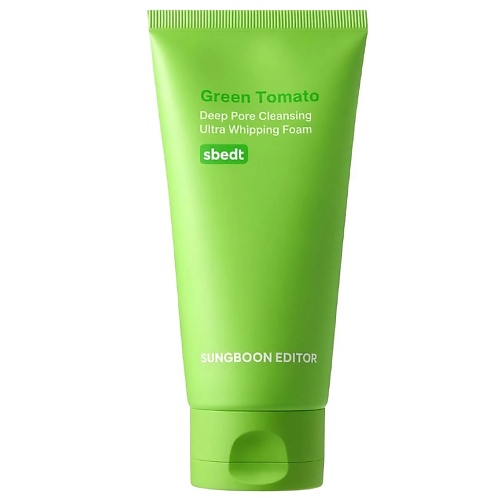 

SUNGBOON EDITOR Мягкая пенка для глубокого очищения пор Green Tomato 120, Мягкая пенка для глубокого очищения пор Green Tomato