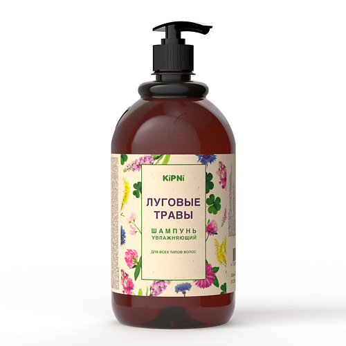 

KIPNI Шампунь увлажняющий, органический для всех типов волос Луговые травы 1000, Шампунь увлажняющий, органический для всех типов волос Луговые травы