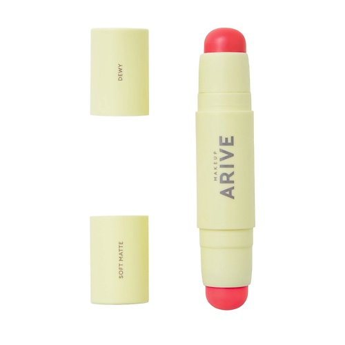 Румяна ARIVE MAKEUP Двойные румяна в стике Duo Blush Stick Soft Matte & Dewy