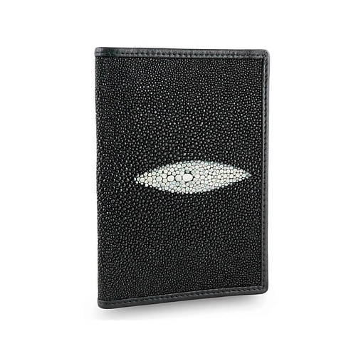 

EXOTIC LEATHER GENUINE PREMIUM ACCESSORIES Стильная обложка для паспорта из мягкой кожи ската, Стильная обложка для паспорта из мягкой кожи ската