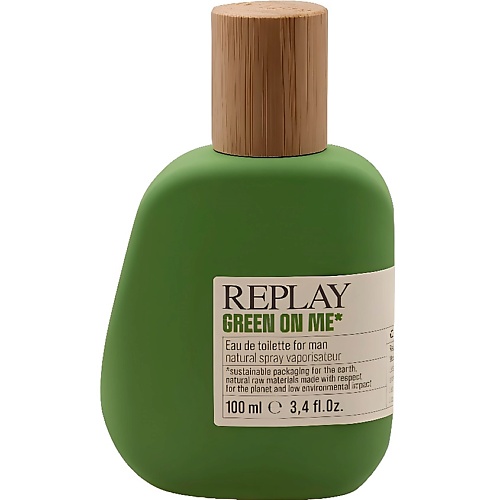 Туалетная вода REPLAY Green On Me For Man