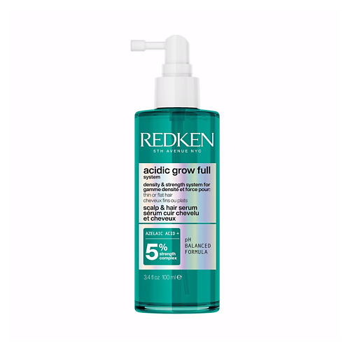 Сыворотка для ухода за волосами REDKEN Сыворотка для тонких волос Acidic Grow Full System