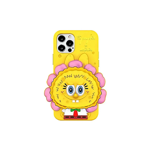 

POP MART Чехол для Apple iPhone 12 Pro Max SpongeBob × Labubu, Чехол для Apple iPhone 12 Pro Max SpongeBob × Labubu