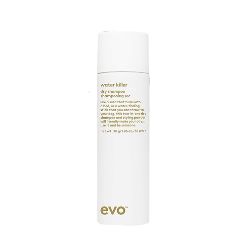 EVO полковник су-[хой] сухой шампунь-спрей water killer dry shampoo 50