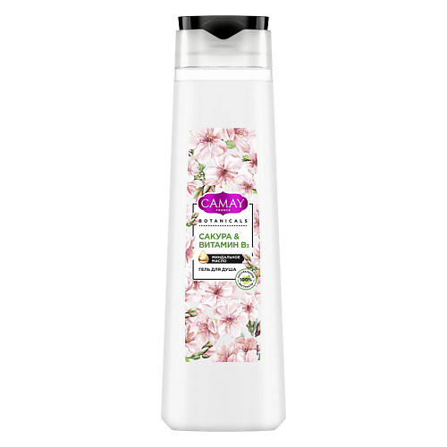 

CAMAY BOTANICALS гель для душа Японская сакура 400, BOTANICALS гель для душа Японская сакура