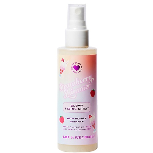 

I HEART REVOLUTION Спрей для фиксации макияжа Milkshake Strawberry Simmer Glowy Fixing Spray 100, Спрей для фиксации макияжа Milkshake Strawberry Simmer Glowy Fixing Spray