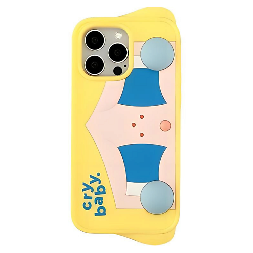

POP MART Чехол для Apple iPhone 15 Pro Max CRYBABY Sad Club Series, Чехол для Apple iPhone 15 Pro Max CRYBABY Sad Club Series