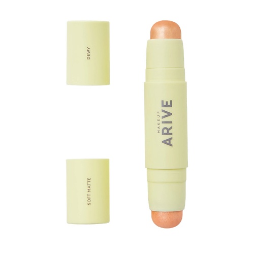 Хайлайтер для лица ARIVE MAKEUP Двойной стик-хайлайтер Duo Highlighter Stick Soft Matte & Dewy