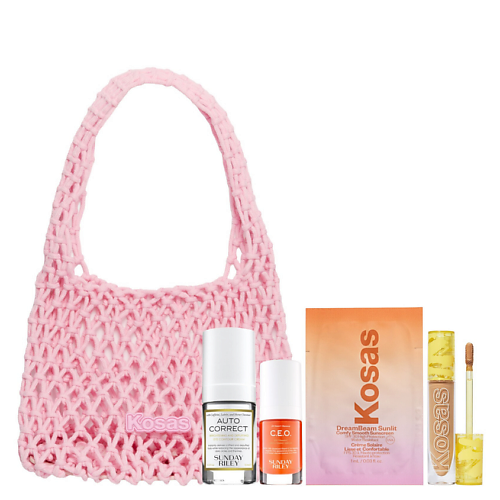 

KOSAS Набор X Sunday Riley Консилер+крем+сыворотка+крем для глаз+сумка, Набор X Sunday Riley Консилер+крем+сыворотка+крем для глаз+сумка