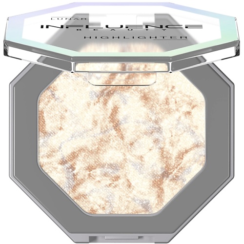 Хайлайтер для лица INFLUENCE BEAUTY Хайлайтер с сияющими частицами Lunar