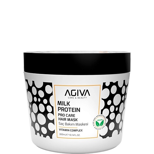 Маска для волос AGIVA BEAUTY Маска для волос Milk Protein Amino Complex Pro Care