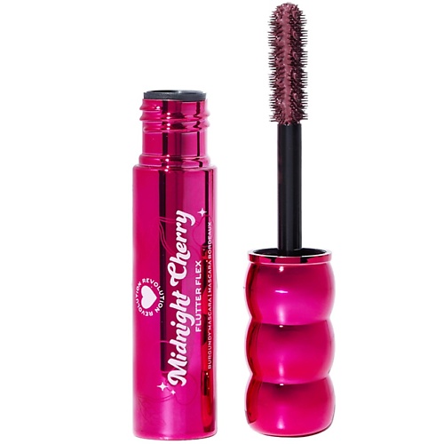 

I HEART REVOLUTION Тушь для ресниц Midnight Cherry Flutter Flex Burgundy Mascara, Тушь для ресниц Midnight Cherry Flutter Flex Burgundy Mascara