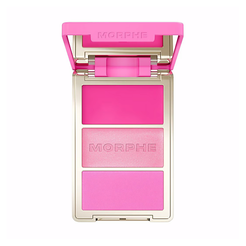 

MORPHE Палетка румян Cheek Thrills Multi-Finish Face Trio, Палетка румян Cheek Thrills Multi-Finish Face Trio