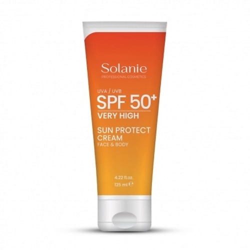 

SOLANIE Солнцезащитный крем для лица и тела, SPF50+ 125, Солнцезащитный крем для лица и тела, SPF50+