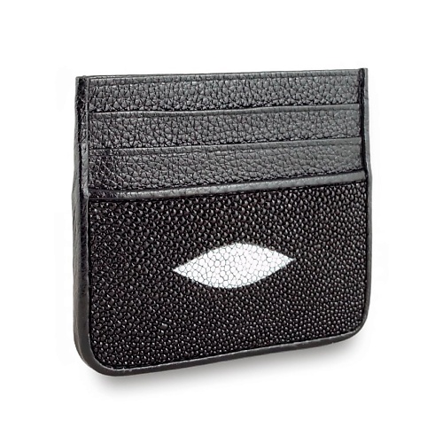 Кардхолдер EXOTIC LEATHER GENUINE PREMIUM ACCESSORIES Картхолдер для пластиковых карт с кожей морского ската