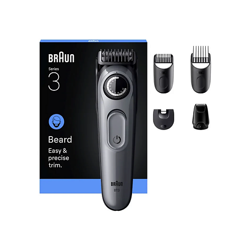 

BRAUN Триммер для бороды Series 3 BT3560, Триммер для бороды Series 3 BT3560